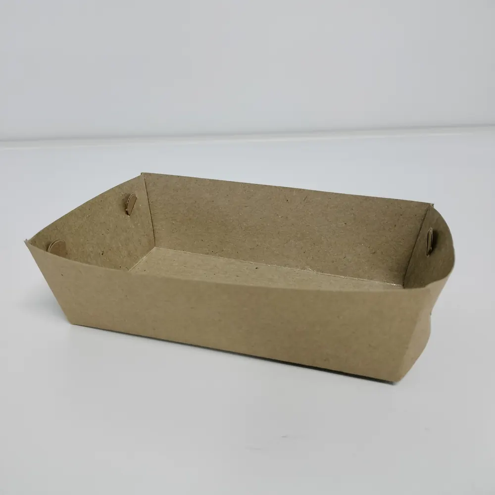 Paper box tray